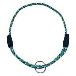 Usnyabni National Leash Mountain Rope Dog ID Collar- Blue Eyes - Small (10