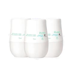 Natura - Linha Erva Doce - Kit de 3 Desodorantes Antitranspirantes Roll-on (3 x 70 Ml) - (Fennel Collection - Set of 3 Roll-on Antiperspirant Deodorants (3 x 2.37 Fl Oz))
