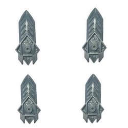 Generic OEM 582146-01 582146-01-4 Replacement for Black & Decker Sander Finger Platen (4 Pack) BDEMS600 MS500CBGB MS525B MS800B