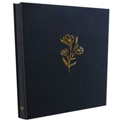 Holoary Photo Album 4x6 500 Photos 5 Pictures Per Page, 500 Pockets 4”x6” Picture Album, Linen Fabric Cover Big Picture Book for Photos, 4x6 Photo Albums for Family Weddings Travel Memories(Black)