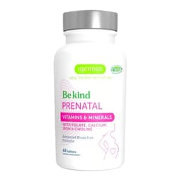 Igennus Healthcare Nutrition Igennus Methylated Prenatal Multivitamin for Women, Folate for MTHFR, High Absorption, Clean Label, Gentle Iron, Choline, Calcium & Magnesium, Vegan Pregnancy Vitamins, Halal, Non-GMO, 60 Tablets
