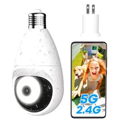 CXK Dual Band IP65 Waterproof Security Camera Wireless Outdoor with 2k HD Color Night Vision