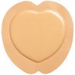 MÖLNLYCKE Mepilex Border Sacrum Self-Adherent Soft Silicone Foam Dressing, 7.2 x 7.2 in, Box of 5 5 Count (Pack of 1)