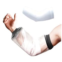 KEEFITT PICC Line Shower Cover, Waterproof PICC Line Cover for Upper Arm, Adult PICC Line Shower Sleeve for Chemotherapy Shower, Arm cast shower cover for Upper Arm Wound, Bandage Dressing Protection