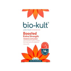 Bio-Kult Boosted Extra Strength Probiotic Supplement for Gut Health, Immune System Support and Your Digestive Tract, with Vitamin B12 – 30 Capsules