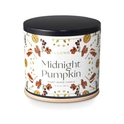 ILLUME Noble Holiday Collection Midnight Pumpkin Vanity Tin Candle, 11.8 oz