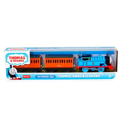 Thomas & Friends Motorized Toy Train with Battery-Powered Thomas Engine and Annie and Clarabel Passenger Cars
