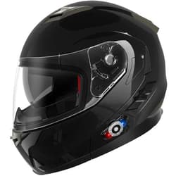 FreedConn Motorcycle Helmet Bluetooth 5.0 Integrated New EPS FreedConn BM2-S Modular Flip Up Dual Visor Motorbike Helmet DOT FMVSS-218 Approved MP3 FM for Adults Men Women, Select 1 Size Larger