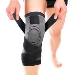 NuCamper Knee Brace for Arthritis Pain,Adjustable Compression Sleeve for Men Women Pain Relief，Knee Support for Injury Recovery, Meniscus Tear,Runing,Sports,Workout