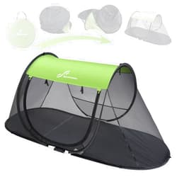 Sportneer Pop-Up Mosquito Net Tent, Instant Setup Camping Shelter for Cot or Ground, Breathable Mesh Bug Screen, Lightweight Portable Bed Canopy for Outdoor Indoor Adults Kids(86.6x33.5x35.4 in)