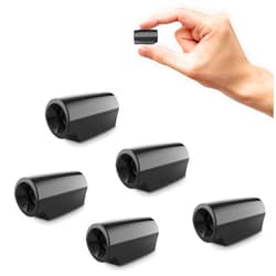 Elook Deer Warning Whistles Device for Car, Save Deer Whistle with Upgraded Acrylic Double-Sided Tape, Mini Size, 5 Pack (Patent Registered)