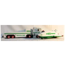 Hess 1999 Truck and Space Shuttle with Satellite