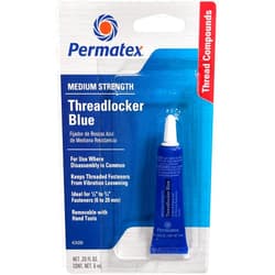 Permatex 24200 Medium Strength Threadlocker Blue, 6 ml