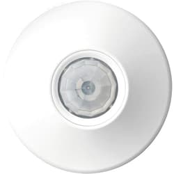 Lithonia Lighting Sensor Switch CMR 10 Contractor Select Ceiling Mount Occupancy Sensor, 28 Foot Radius, White