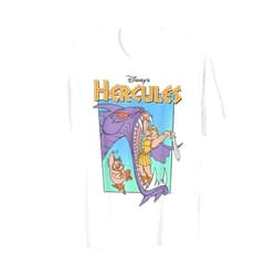 Disney Hercules Hydra Battle Retro Classic Movie Poster T-Shirt