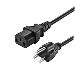 TONIWA Power Cord Cable Compatible for Instant Pot Electric Pressure Cooker, Rice Cooker, Power Quick Pot, Microwave, Soy Milk Maker, and More Kitchen Appliances 3 Prong Replacement Power Cable-UL