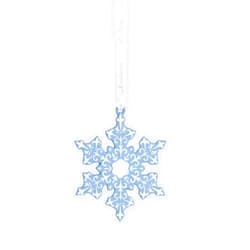 Wedgwood Christmas Snowflake Ornament, 4.2