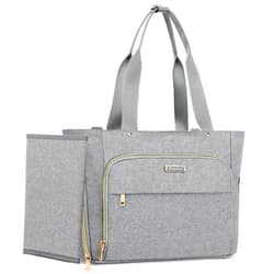 Beaulyn Breast Pump Bag,Diaper Bag Tote with 15.6 Inch Laptop Sleeve for Women Working Moms Fit Most Breast Pumps,Spectra S1, S2, Medela, Evenflo