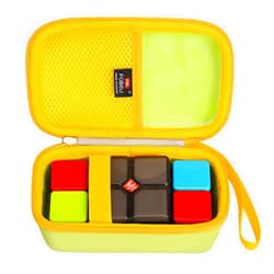 FBLFOBELI Hard EVA Carrying Case Compatible With Flipslide Game, Electronic Handheld Game | Flip, Slide, and Match the Colors to Beat the Clock Games Toys Bag (Case Only)