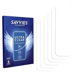 Savvies Screen Protector compatible with MP MPAD PCASE C28 Wireless Transmitter Receiver Protection Film Clear 6-Pack