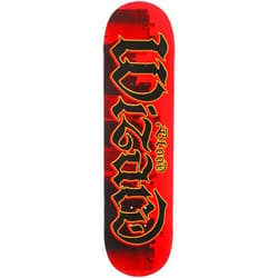 Boardparadise Blood Wizard Castles Script Skate Deck Red 8.5