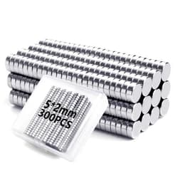 VNDUEEY 300Pcs Refrigerator Magnets Small Magnets Push Pins Fridge Tiny Magnets, Office Whiteboard Magnets Mini Magnets