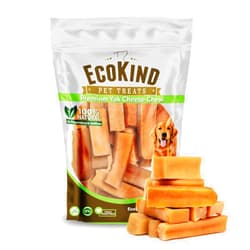 EcoKind Pet Treats EcoKind Himalayan Yak Cheese Dog Chew | All Natural Premium Dog Treats, Healthy & Safe for Dogs, Long Lasting, Treats for Dogs, Easily Digestible, for All Breeds & Sizes (Small, 4-Pack)