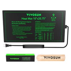 VIVOSUN Durable Waterproof Seedling Heat Mat 10