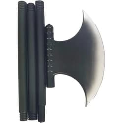 Karnival Costumes 4-Piece Executioner Axe Costume Accessory Silver