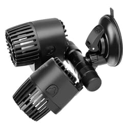 AQQA Aquarium Wave Maker,8W/12W/20W/25W Suction Cup Fish Tank Double Powerhead Pump，110V/60Hz Ultra Quiet Submersible Circulation Pump,360°+180°Adjustable For Freshwater Saltwater (8W 1585GPH)