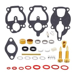 OXCANO Carburetor Rebuild Kit Carb Repair Compatible with Zenith 61 161 67 68 Series K2112 Compatible with IH Farmall Wisconsin Allis Replace K2112 K2111 K2106