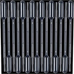 Teenitor 15Pcs Transfer pipettes 1Ml Transfer Pipette Plastic Droppers Disposable Eye Droppers for Essential Oil, Lab, Medicine