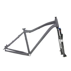 Motobecane Fat Bike Boris FS Aluminum Frame Set with RS Bluto Suspension Fork - for 26 Inch Wheels