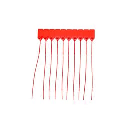 Brady 95150 Red Color Pull-Tite Seals (Pack Of 100)