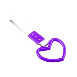 WANGFUFU JDM-Style Armrest Subways Train Bus Handle Hand Tow Strap Drift Charm Car Bus Charm Drift Tool Bumper Warning Loop Car Safety Accessory Rear Bumper Warning Heart-Shaped Design Handle Hand