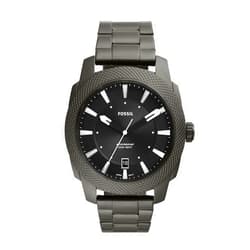 Fossil Men's Watch, Machine Quartz Stainless Steel Three-Hand Watch for Men