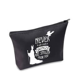 TSOTMO Evil Queen Villain Inspire Movie Merchandise Makeup Bag Witch Halloween Party Gift