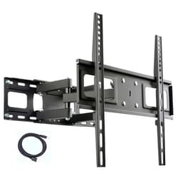 VideoSecu MW340B2 TV Wall Mount Bracket for Most 32-65 Inch LED, LCD, OLED, UHD Plasma Flat Screen TV, with Full Motion Tilt Swivel Articulating Dual Arms 14