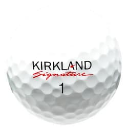 LostGolfBalls - 24 Kirkland Signature Golf Balls in Mint Condition, Recycled Used Golf Balls, AAAAA Quality Quality, White