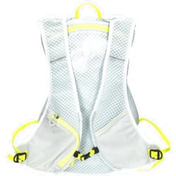 ASICS Unisex BACKPACK RUNNING Bag, OS, GLACIER GREY/SAFETY YELLOW