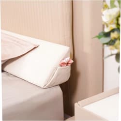 Aurako King Size Bed Wedge Pillow Headboard Pillow Mattress Wedge Bed Gap Filler Triangle Memory Foam Wedges Body Positioners for Sleeping Body Lumbar Backrest Reading Bolster Pillow