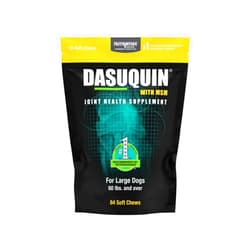 Nutramax Laboratories Dasuquin with MSM Joint Health Supplement for Large Dogs - With Glucosamine, MSM, Chondroitin, ASU, Boswellia Serrata Extract, and Green Tea Extract, 84 Soft Chews