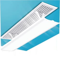 Fadiadem Air Conditioner Flow Deflector Central AC Vent Cover, Adjustable Outlet Air Wing Air Diverter Cover, Anti-Direct Blowing Baffle Windshield, for Vents/RV/Home HVAC/AC/Ceiling Registers