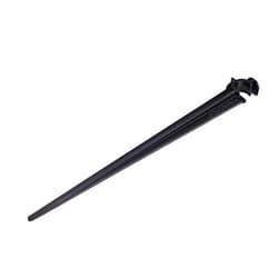Raindrip R380CT 1/4-Inch Tubing Support Stake for Drip Irrigation Supply Tubing and Drip Systems, 4-Inch Long, Plastic, 10-Pack, Black