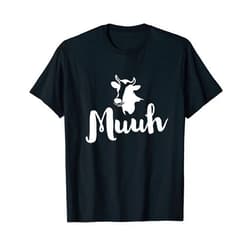 Landwirt Kühe Statement Bauernhof Urlaub Cow Cow Kuhl Cool Muh | Sayings Cow Farmer Natural T-Shirt