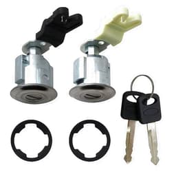 Misimain New Door Lock and Key Ignition Cylinder Set F87Z7821990BA Compatible with 2003-05 Ford E150 Club Wagon