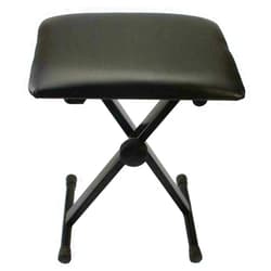 Tallen 200Lbs Sturdy & Durable Foldable Adjustable Piano Keyboard Bench Folding Stool Chair Padded Seat Perfect to Match with Your Piano
