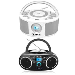 WIITHINK CD Radio Portable CD Player Boombox with Bluetooth,FM Radio