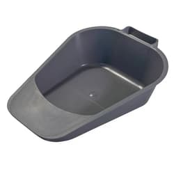 Vakly Fracture Bedpan - Portable Easy Clean Plastic Bed Pan - Female Urinal with Built-in Handle for Easier Placement and Removal and Spill-Free Guard for Bed-Bound/Bedridden Patient for Women and Men (1)