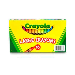 Crayola Large Crayons, Classic Colors, 16 Count